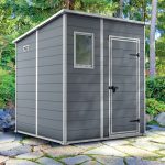 Domek-Narzedziowy-MANOR-PENT-6×6-Ogrodowy-KETER-Dlugosc-185-cm