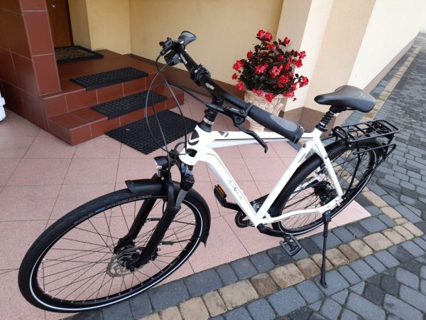 ROWER-VELO-DE-VILLE-TREKKING-A400-TARCZE-HYDRAULIK-Kolor-bialy